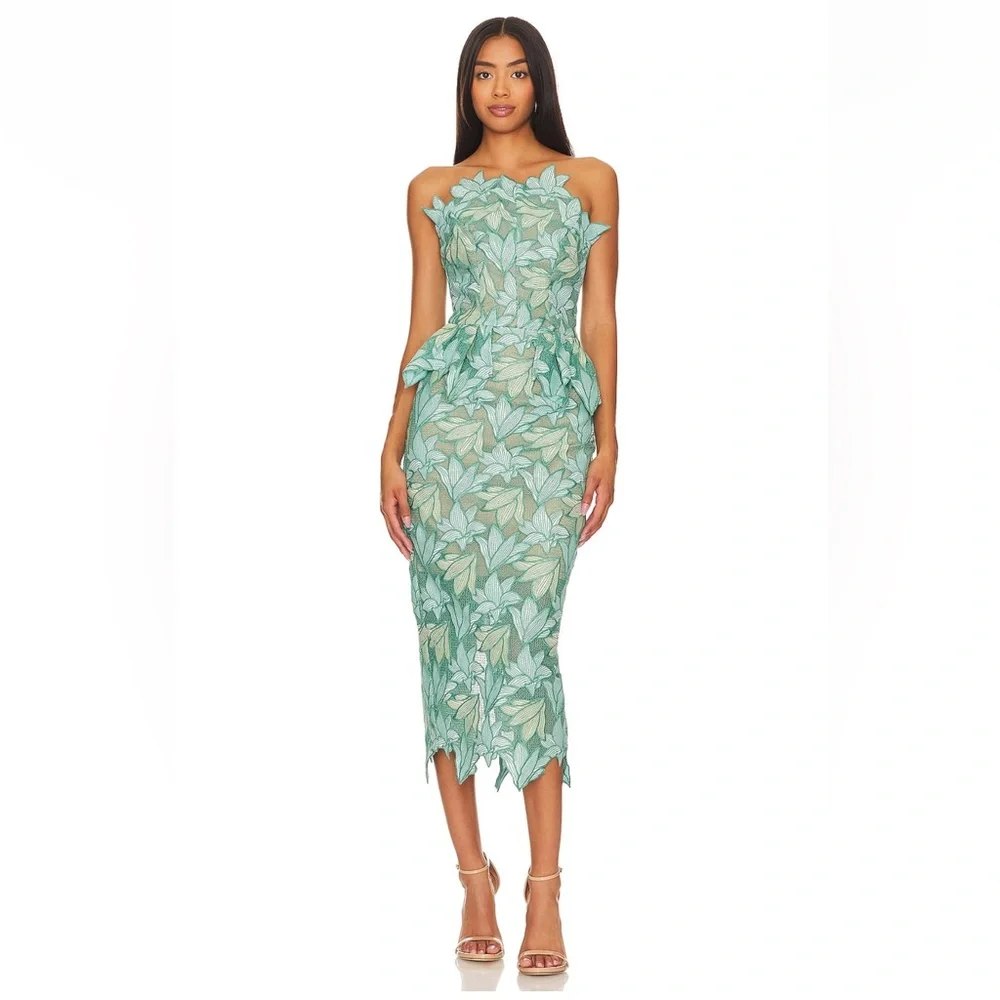 knee length dresses for ladies Faith Deep Neckline Maxi Dress In White  Elliatt